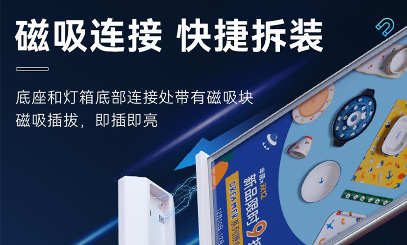 桌面廣告燈箱